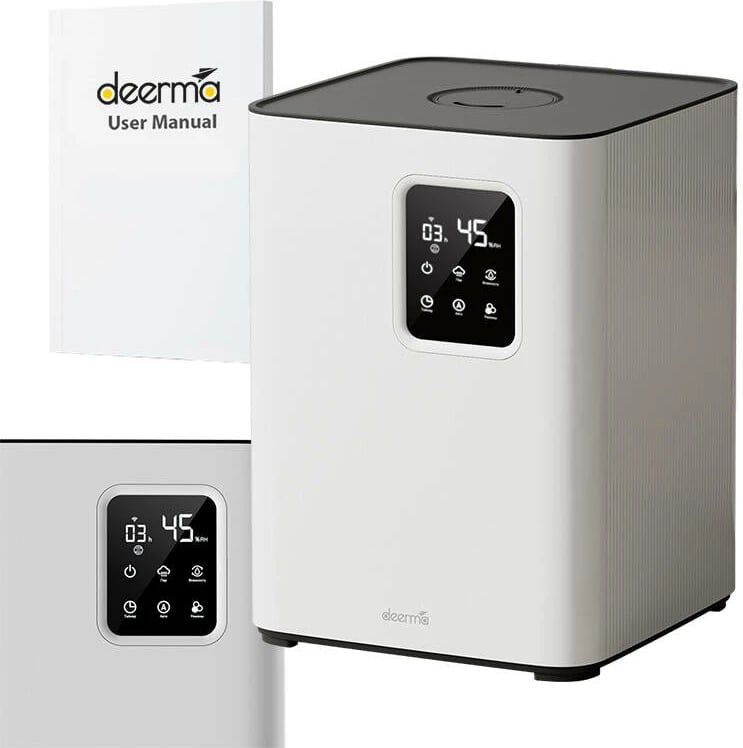 Humidifikues ajri Deerma DEM-F951W, ultrasonik, 5L, kontroll me aplikacion, i bardhë