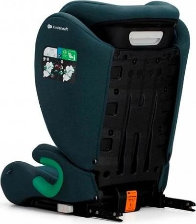 Ulëse makine për fëmijë Kinderkraft JUNIOR FIX 2 i-Size, 100-150 cm, Harbor Blue