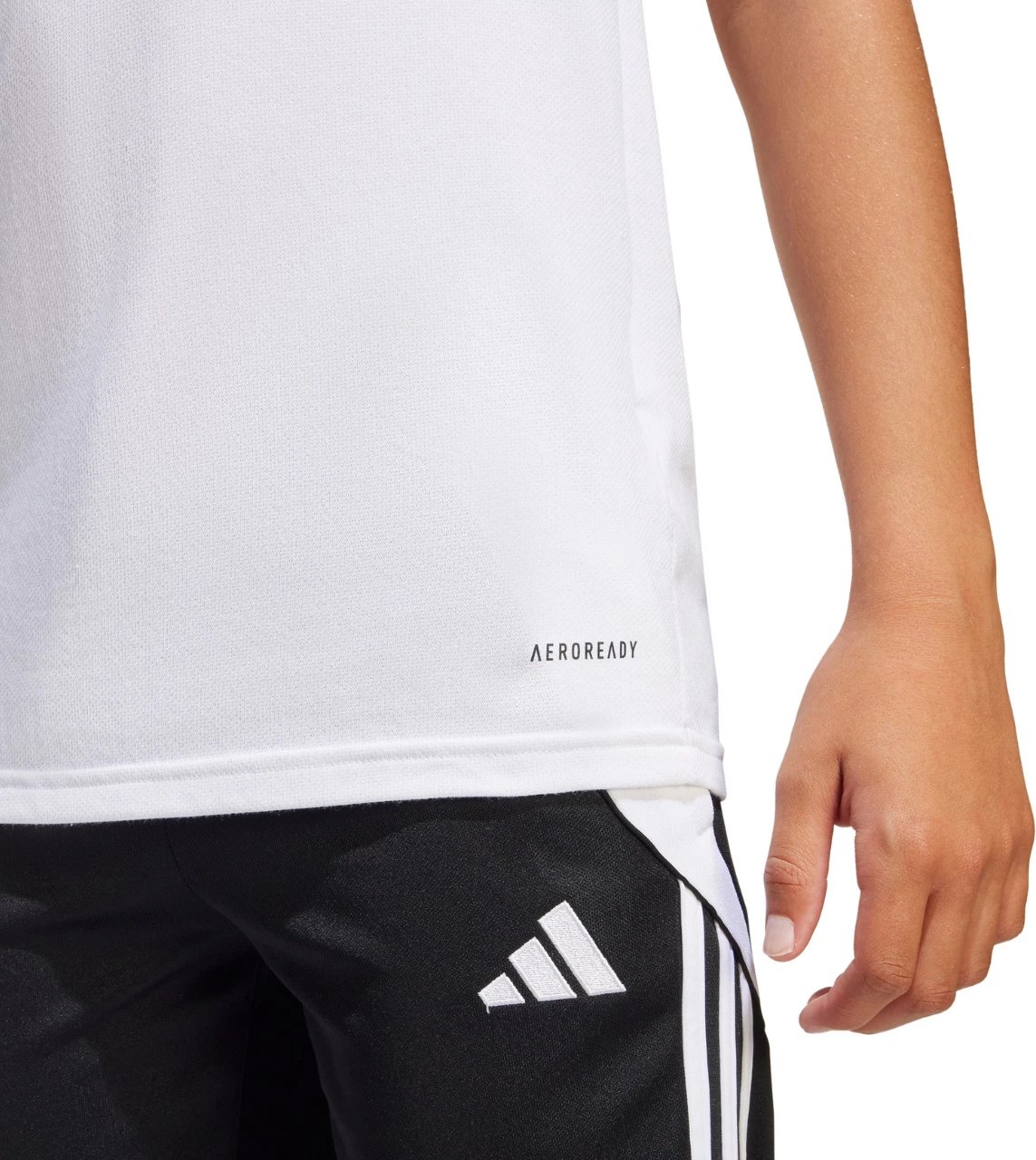 Maicë për fëmijë adidas, e bardhë
