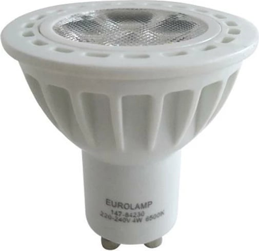 Llambë LED EUROLAMP 4x1W GU10, Dritë e Ngrohtë