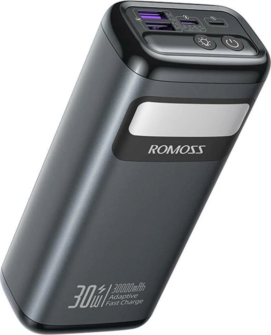 Powerbank Romoss PMT30, 30000mAh, 30W, e zezë