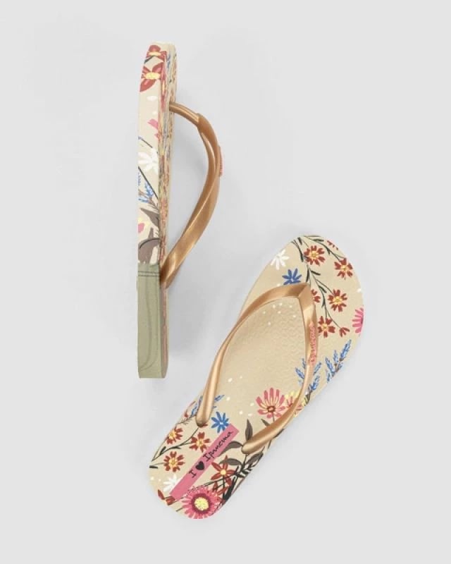 Flip-flop për femra Ipanema, bezhë