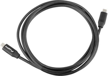 Kabllo Lanberg USB 2.0 USB-C M/M 1M QC 4.0, e zezë