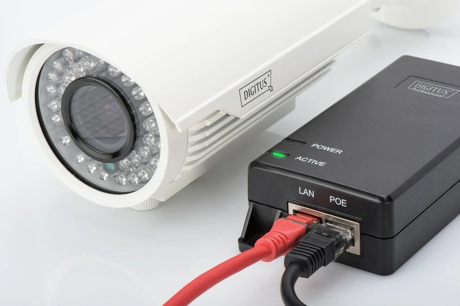 PoE Injector DIGITUS DN-95103-2, Gigabit Ethernet, 30 W, E zezë