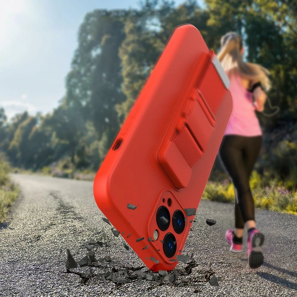 Mbështjellës Hurtel Rope case me litar për qafë, për Xiaomi Redmi 10X 4G / Redmi Note 9, i zi