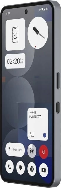 Celular Nothing Phone (3a), 6.77", 12/256GB, Gri