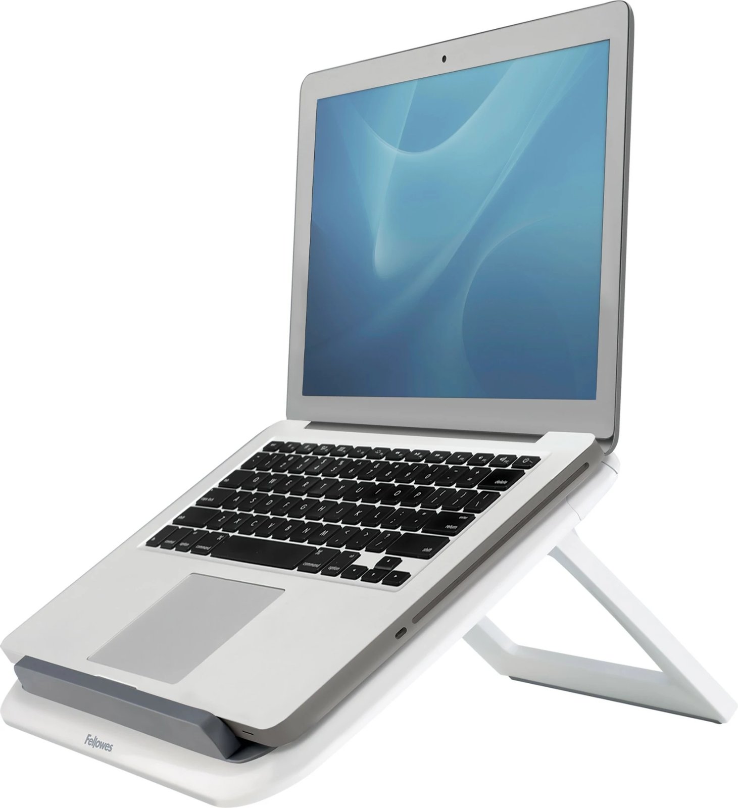 Mbajtës laptopi Fellowes ISPIRE, i bardhë/gri, i palosshëm, 7 pozicione