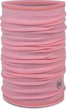 Shall multifunksional Buff Merino Lightweight Jr Solid për fëmijë, rozë