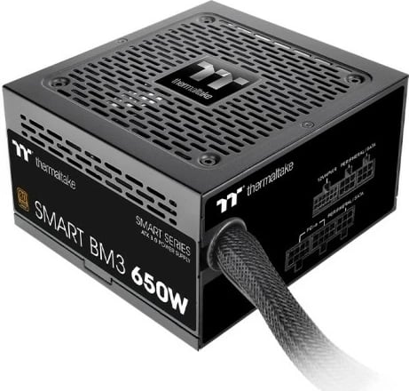 Kasë Thermaltake Smart BM3, 650W, Modular, 80+ Bronze, e zezë