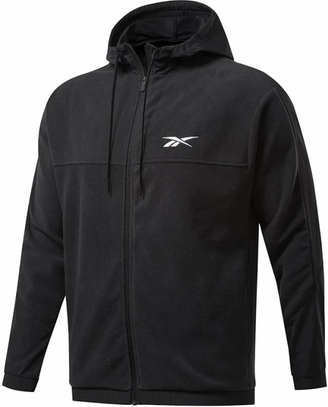 Duks me kapuç Reebok për meshkuj, i zi