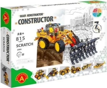 Set konstruktori Alexander SCRATCH 2593, 815 pjesë, 7 në 1