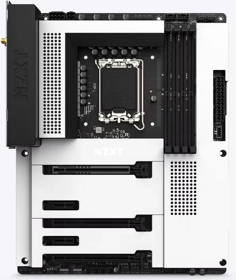 Pllakë amë NZXT N7 Z790, ATX, Socket LGA 1700, Wi-Fi 6E, Bardhë
