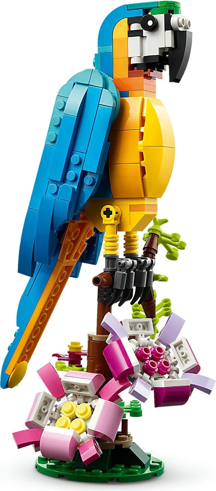 Set ndërtimi LEGO Creator 3-in-1 Papagalli Ekzotik, 253 pjesë, shumëngjyrësh