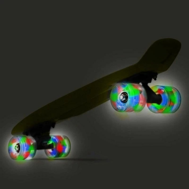 Skateboard SMJ për të gjithë, ngjyrë e verdhë