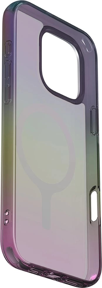 Mbështjellës UNIQ Iridescia Magclick Charging për iPhone 16 Pro Max, i zi