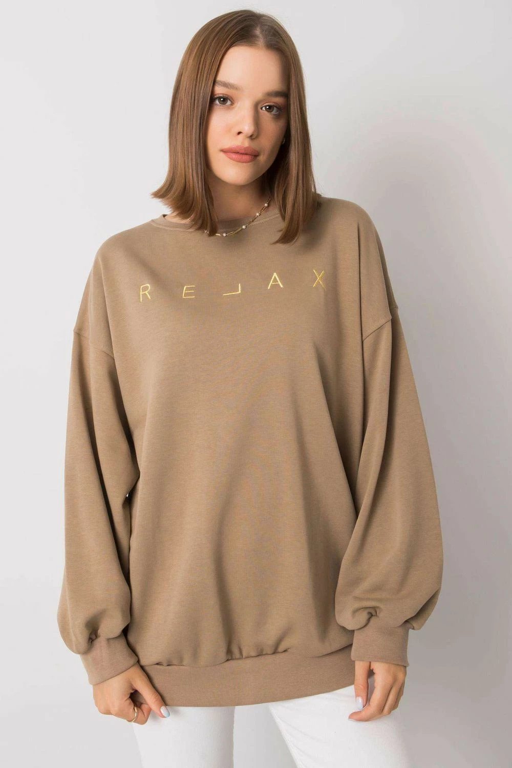 Sweatshirt Ex Moda 160839, bezhë