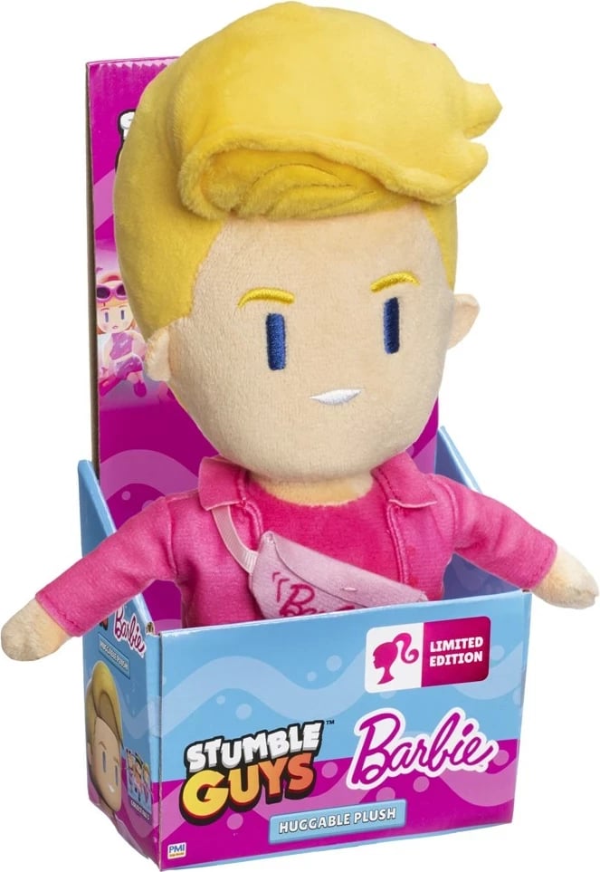 Lodër pellushi P.M.I. Kids World Stumble Guys x Barbie, Ken, 30 cm
