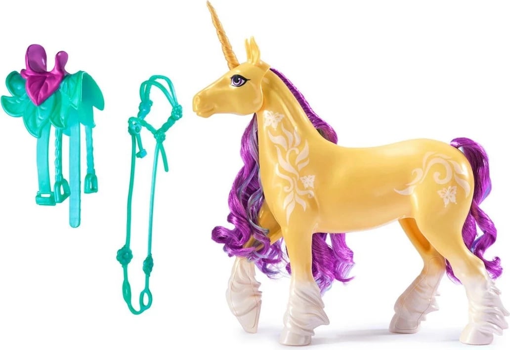Lojë Unicorn SPIN MASTER Unicorn Academy Unicorn Leaf, Verdhë