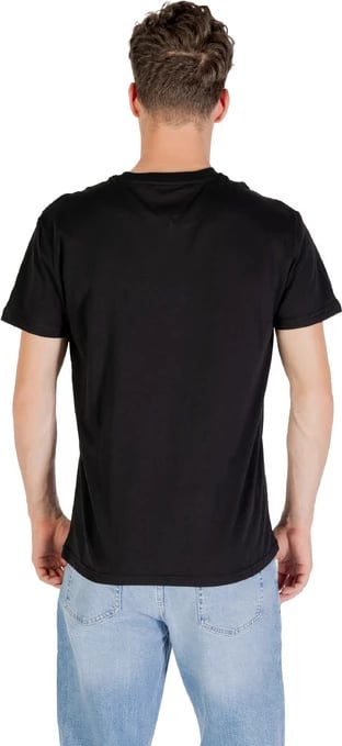 Maicë për meshkuj Tommy Hilfiger Jeans, e zezë