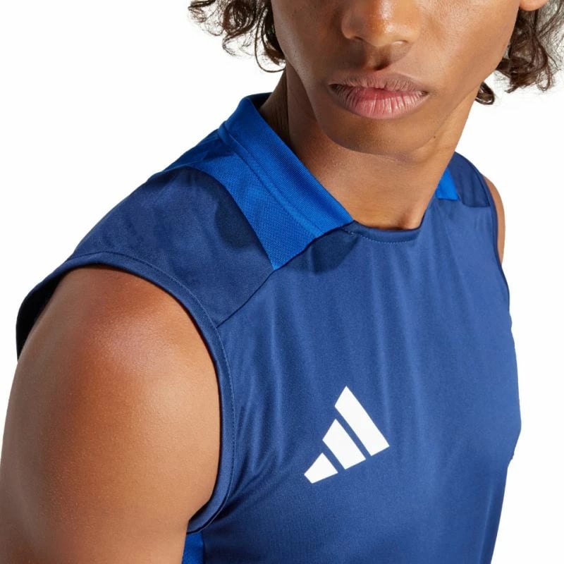 Fanellë pa mëngë për meshkuj adidas, e kaltër