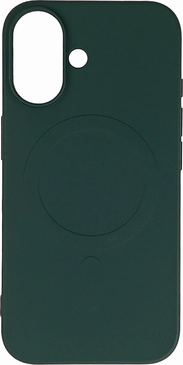 Mbështjellës Hurtel Liquid Silicone Case me MagSafe për Samsung Galaxy A36 5G, Gjelbër