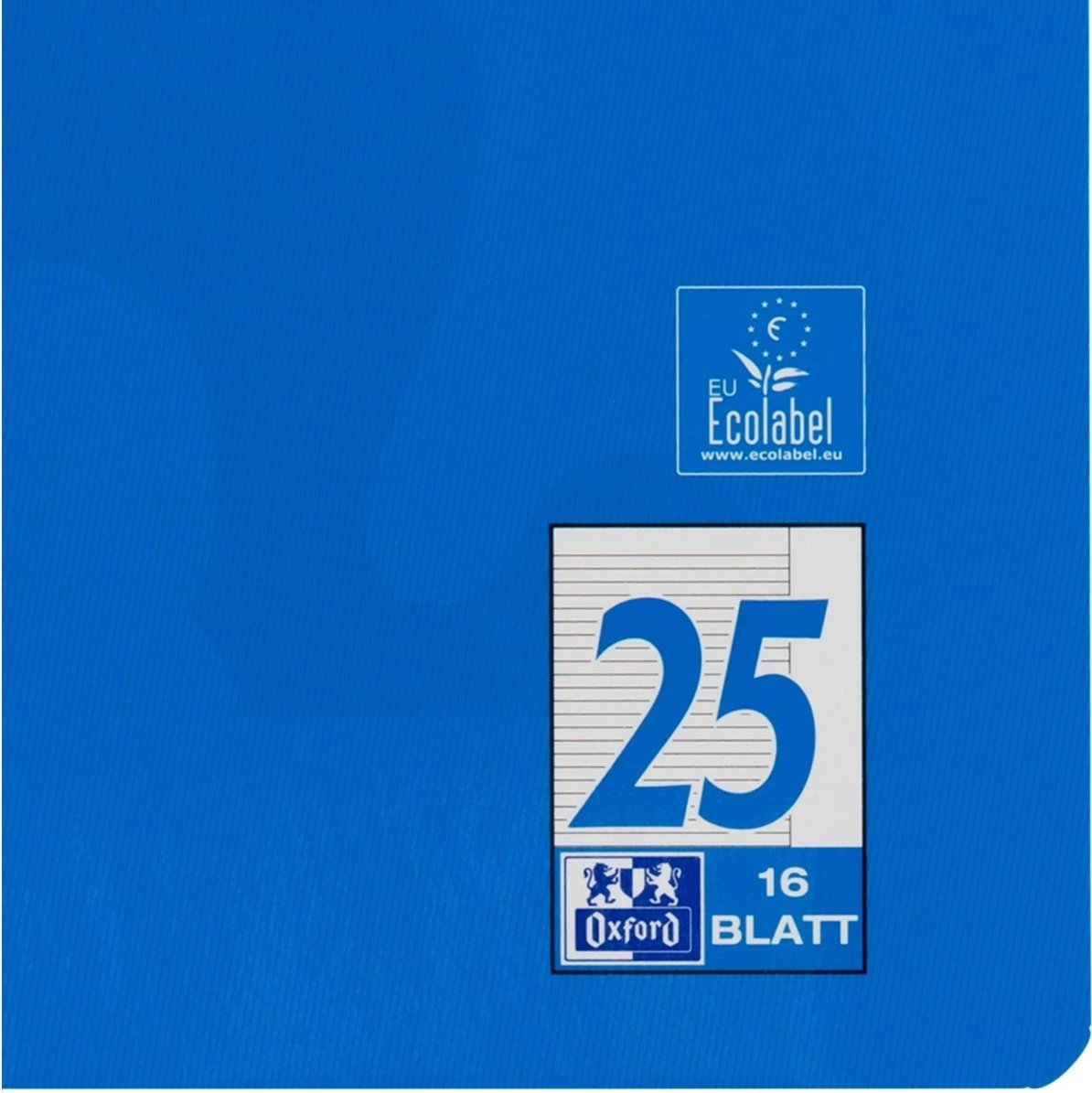 Fletore OXFORD 100050311, A4, 16 fletë, 90g/m², e kaltër