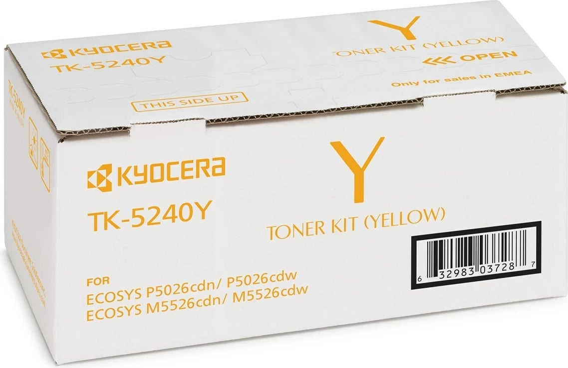 Toner Kyocera TK-5240Y, Origjinal, E verdhë