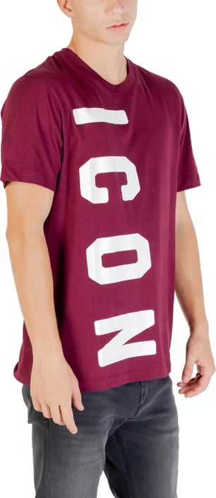 Maicë për meshkuj Icon, bordeaux