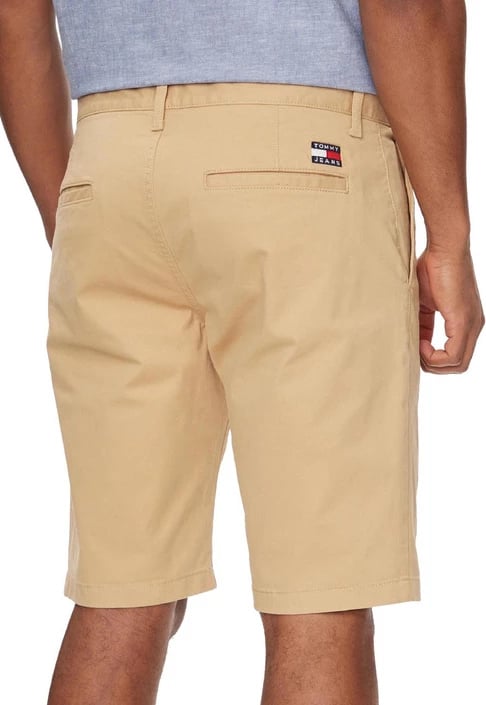 Shorce për meshkuj Tommy Hilfiger Jeans, të bezhët