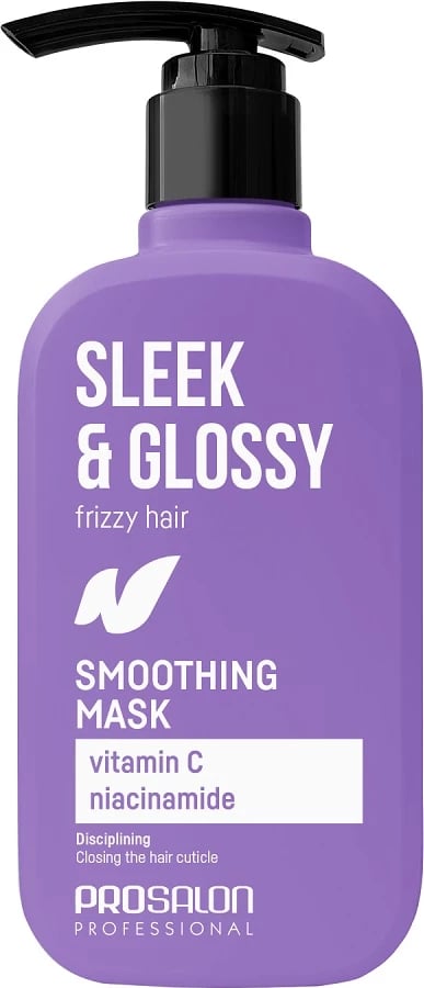 Maskë për flokë për femra Chantal Sleek & Glossy Smoothing, 375ml