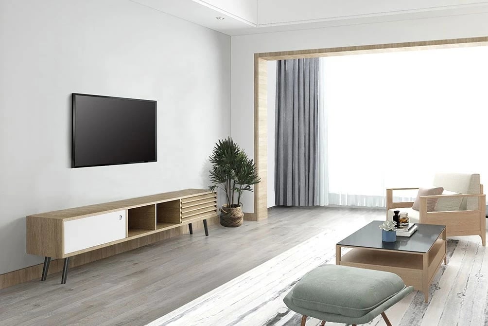 Mbajtës muri për TV Newstar FPMA-W350BLACK, i zi