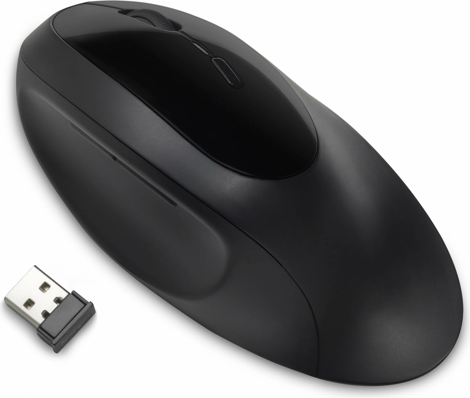 Maus Kensington Pro Fit Ergo Wireless, i zi, Djathtas, RF Wireless + Bluetooth, 1600 DPI