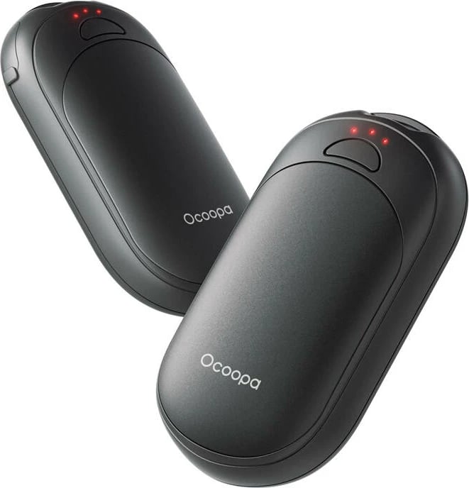 Ngrohës dore Ocoopa UT3053, 2x2500 mAh, USB-C, i zi, set prej 2 copë