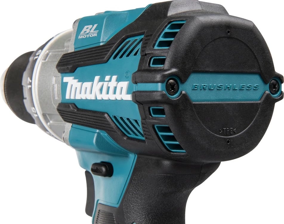 Makineri vidash Makita DHP489RTJ, brushless, 18V, Li-Ion, zi/kaltër