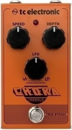 Efekt kitarre TC Electronic Choka Tremolo, Portokalli