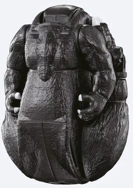 Figurë koleksionuese Bandai Godzilla Egg Monster, e zezë