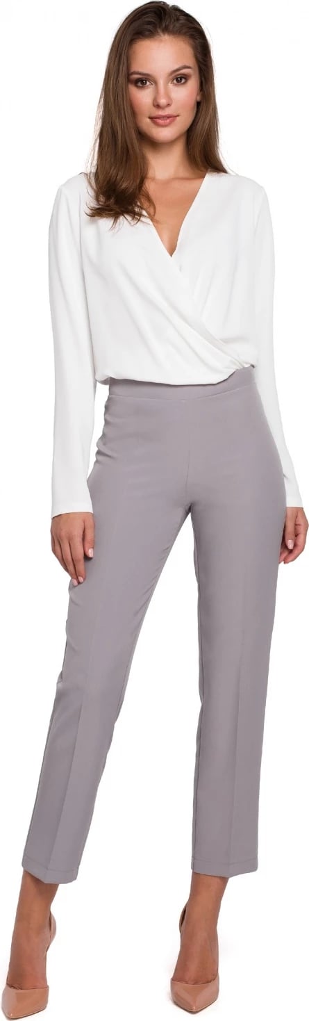 Pantallona femra Makover 138676, të hirit