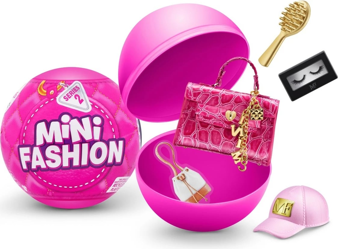 Set figurina Mini Brands Mini Fashion, ZURU 5 Surprise, 36 copë, plastikë Set figurina Mini Brands Mini Fashion, ZURU 5 Surprise, 36 copë, plastikë