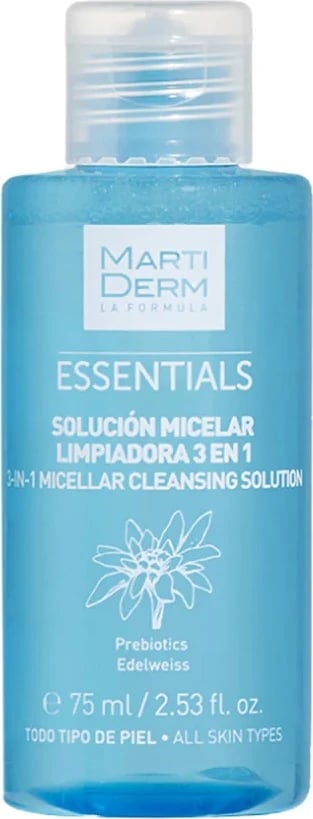 Ujë micelar për femra Martiderm Essentials Micellar Cleansing Solution 75ml