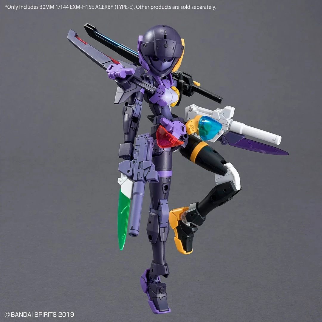 Model plastik Bandai 30MM EXM-H15E Acerby Type-E, 1/144