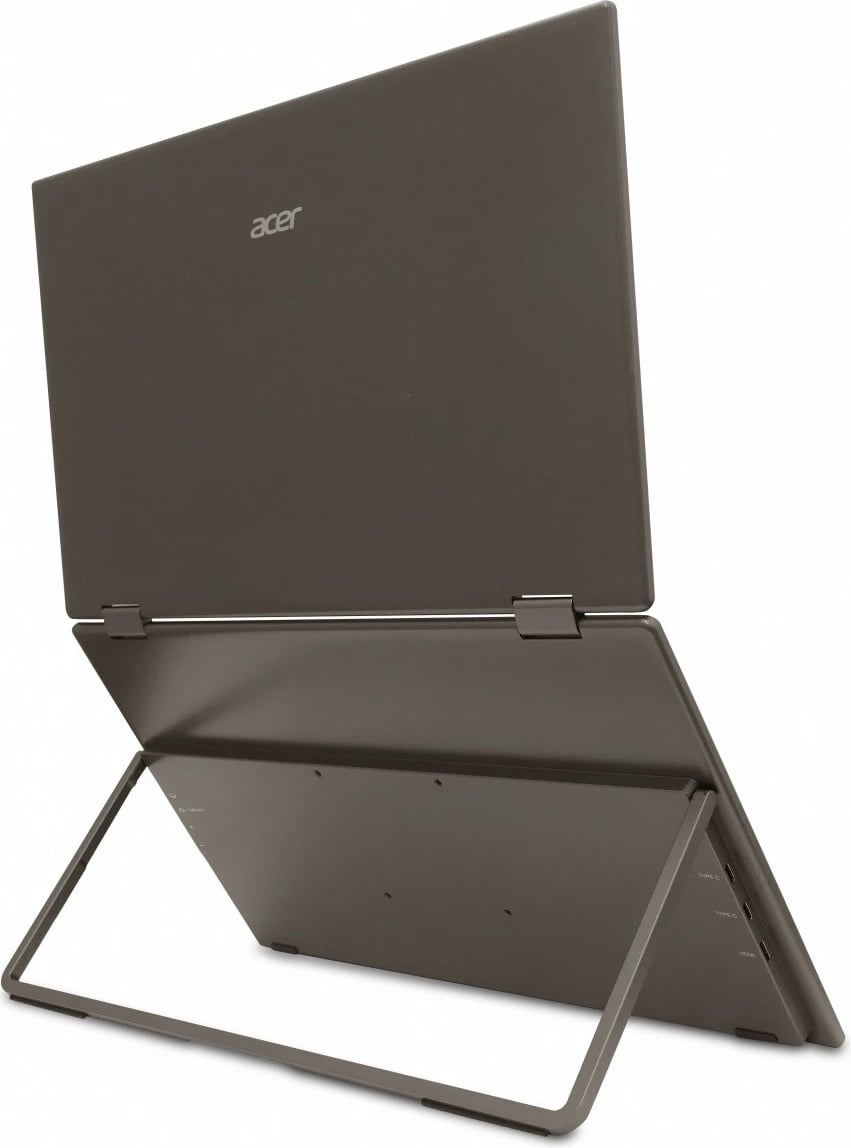 Monitor portativ Acer PD163Qbmiuux, 15.6", FHD, IPS, Dy ekrane, i zi