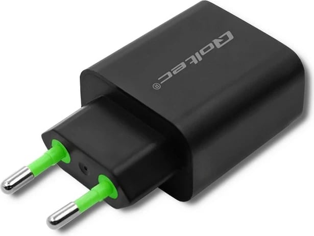 Karikuesi Qoltec 51713, 18W, USB tip C PD & USB QC 3.0, Zi