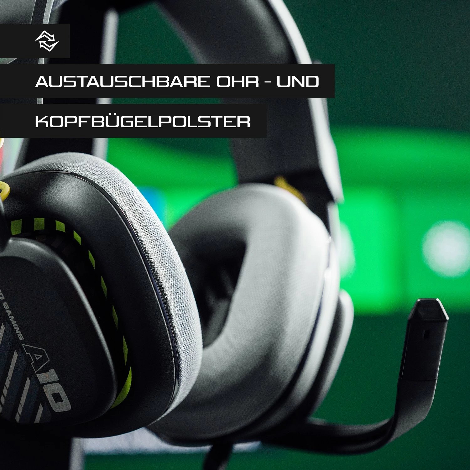 Kufje Logitech ASTRO Gaming A10, me kabllo, 20 - 20000 Hz, për lojëra, 246 g, e zezë