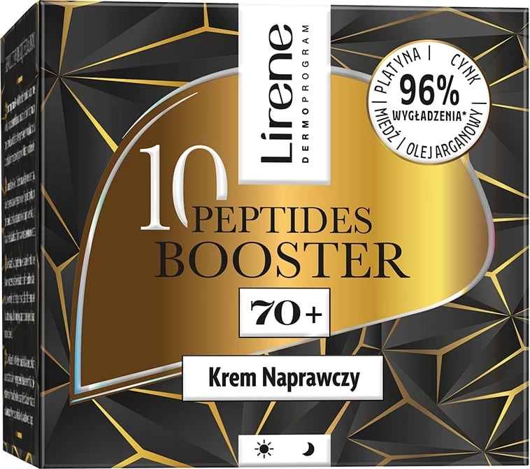 Krem për fytyrë për femra Lirene 10 Peptides Booster Repair Cream 70+, 50ml