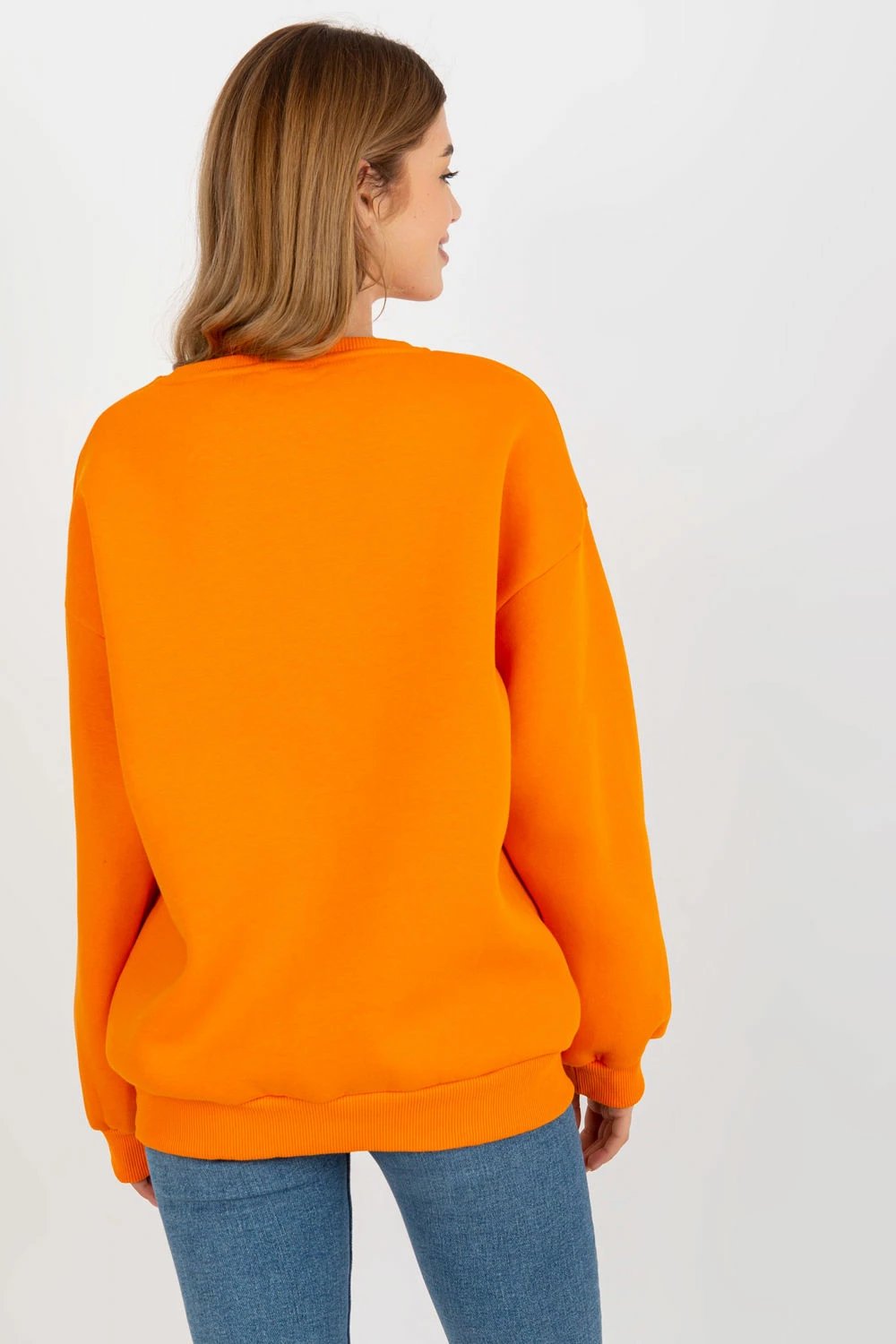 Sweatshirt për femra Ex Moda 174612, portokalli