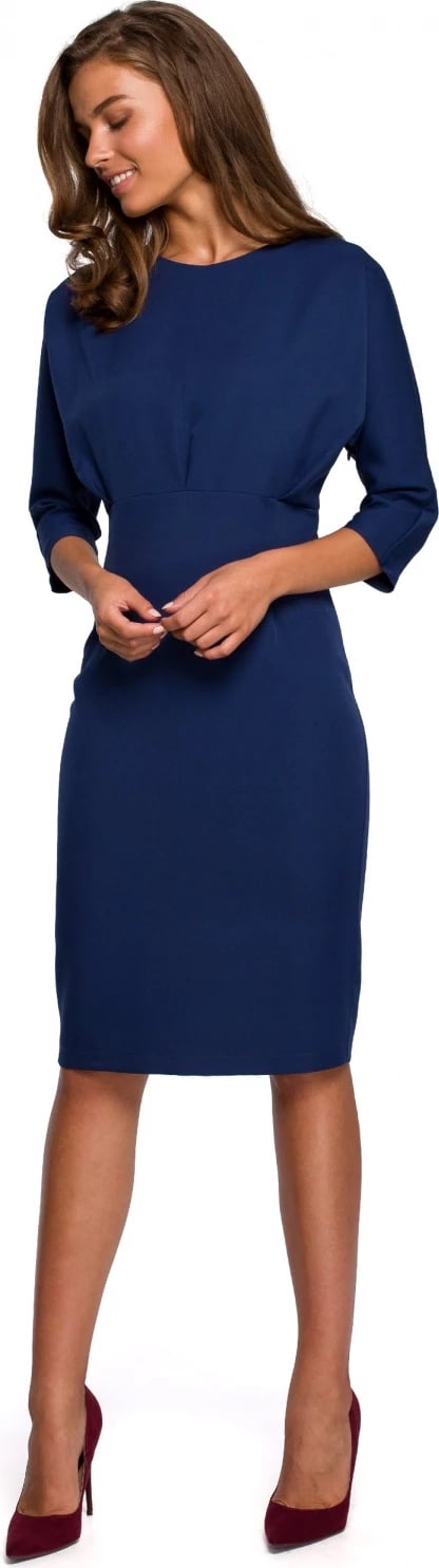 Fustan Stylove model 149226, ngjyrë navy blue