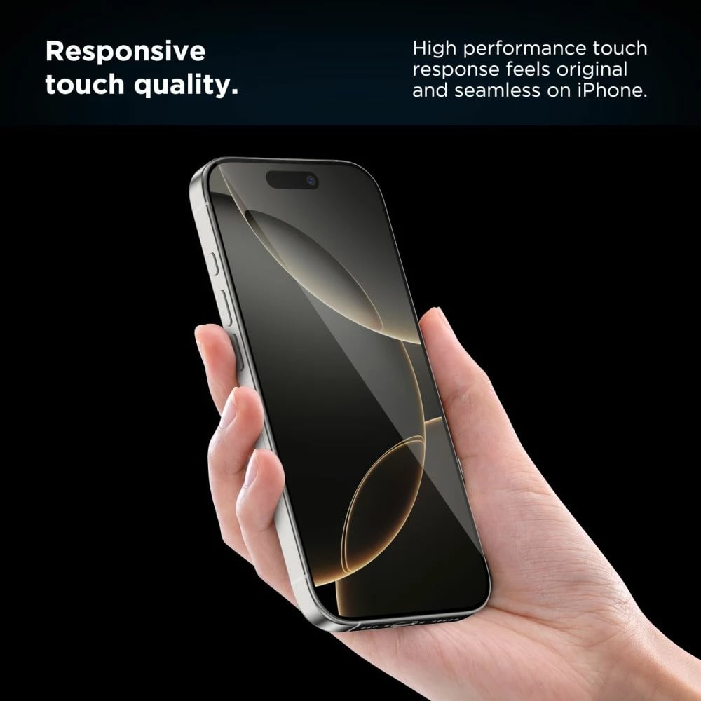 Mbrojtës ekrani xham i temperuar Tech-Protect Quick Set+ për iPhone 16 Pro Max, 2 copë