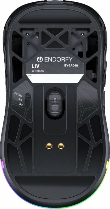 Maus wireless Endorfy LIV, RGB, i zi