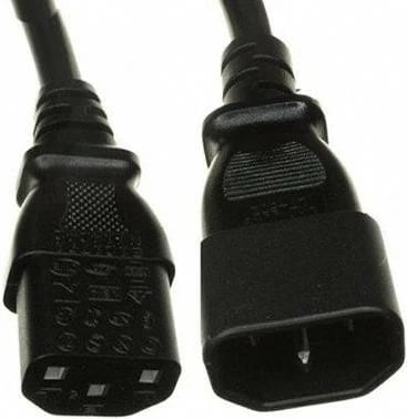 Kabllo rryme Cisco C13 në C14, e zezë