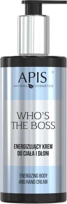 Krem për trup dhe duar për meshkuj APIS Who's the Boss Energizing, 300ml